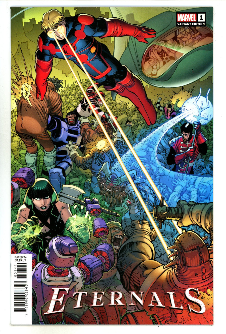 Eternals Vol 5 1 NM- (9.2) (2021) Jr. Incentive Variant 