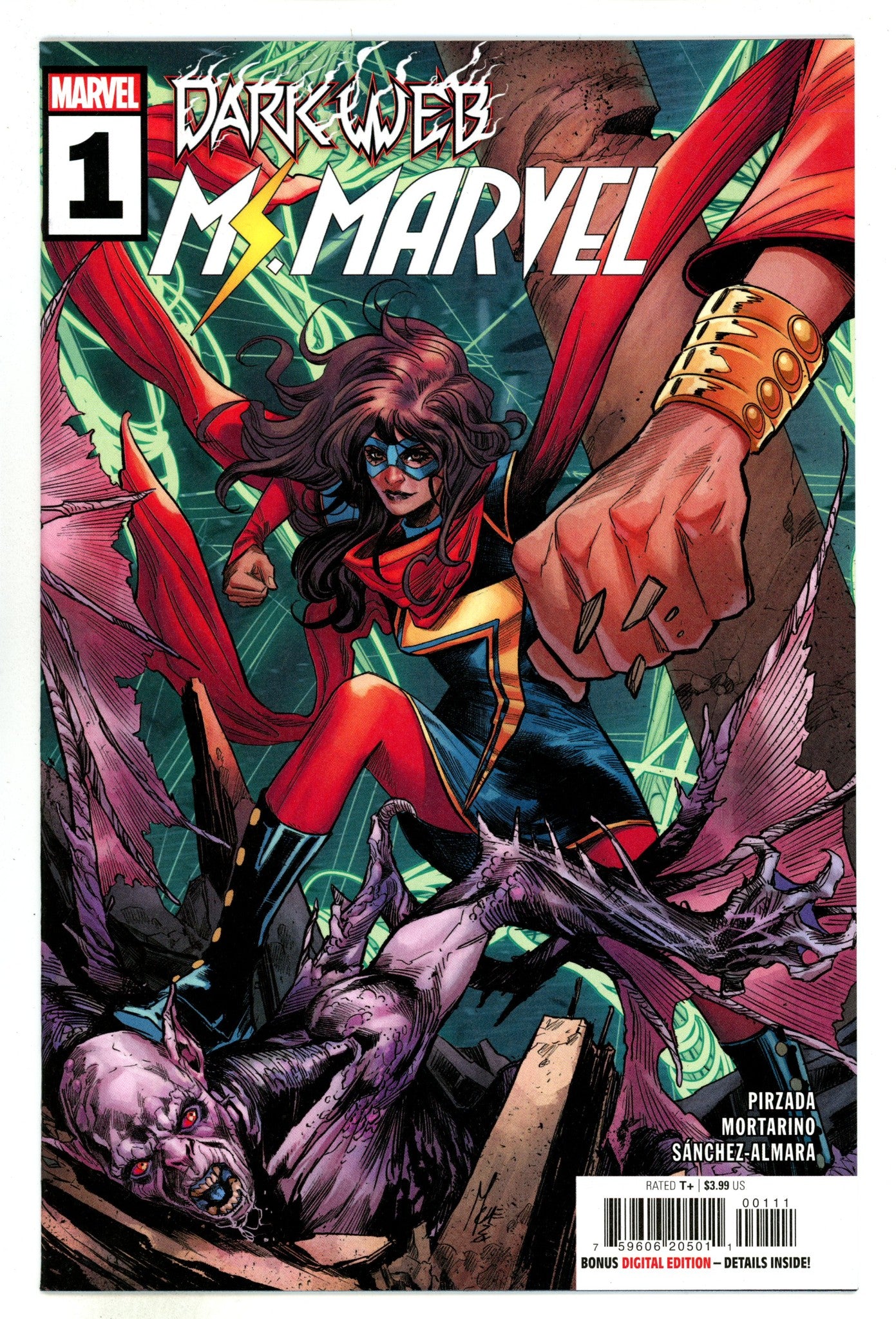 Dark Web: Ms. Marvel 1 High Grade (2023) 