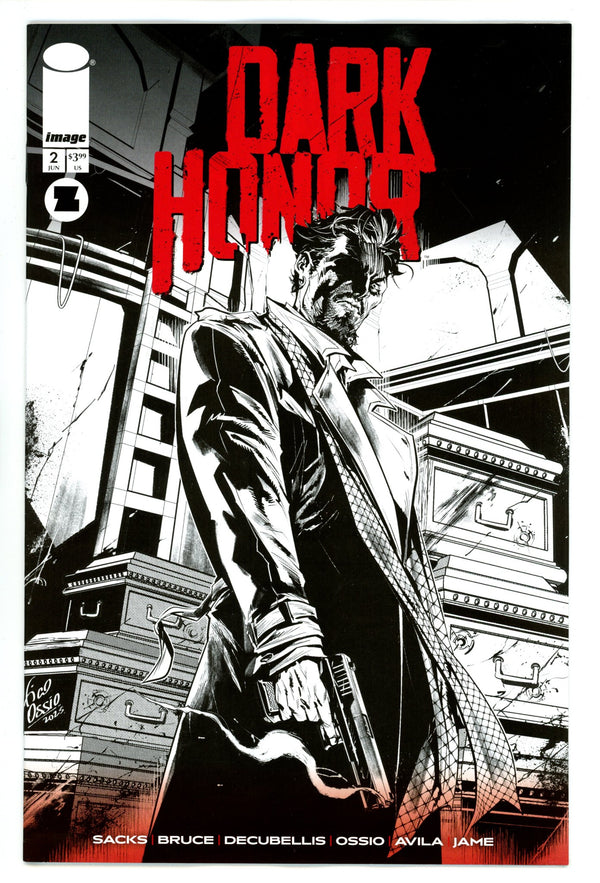 Dark Honor 2 Ossio B&W Incentive Variant VF/NM (2025)