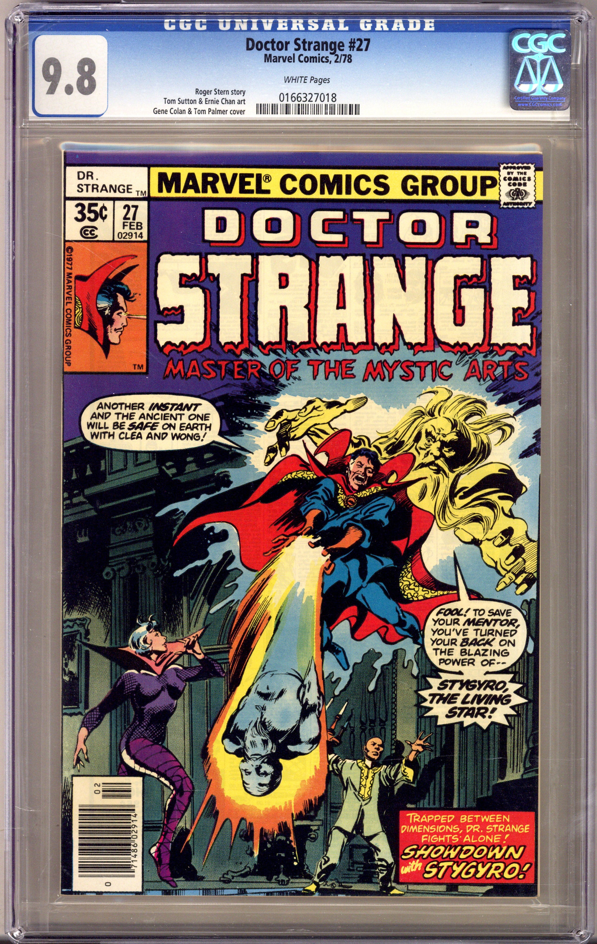 Doctor Strange Vol 2 27 CGC 9.8 (NM/M) (1978) 