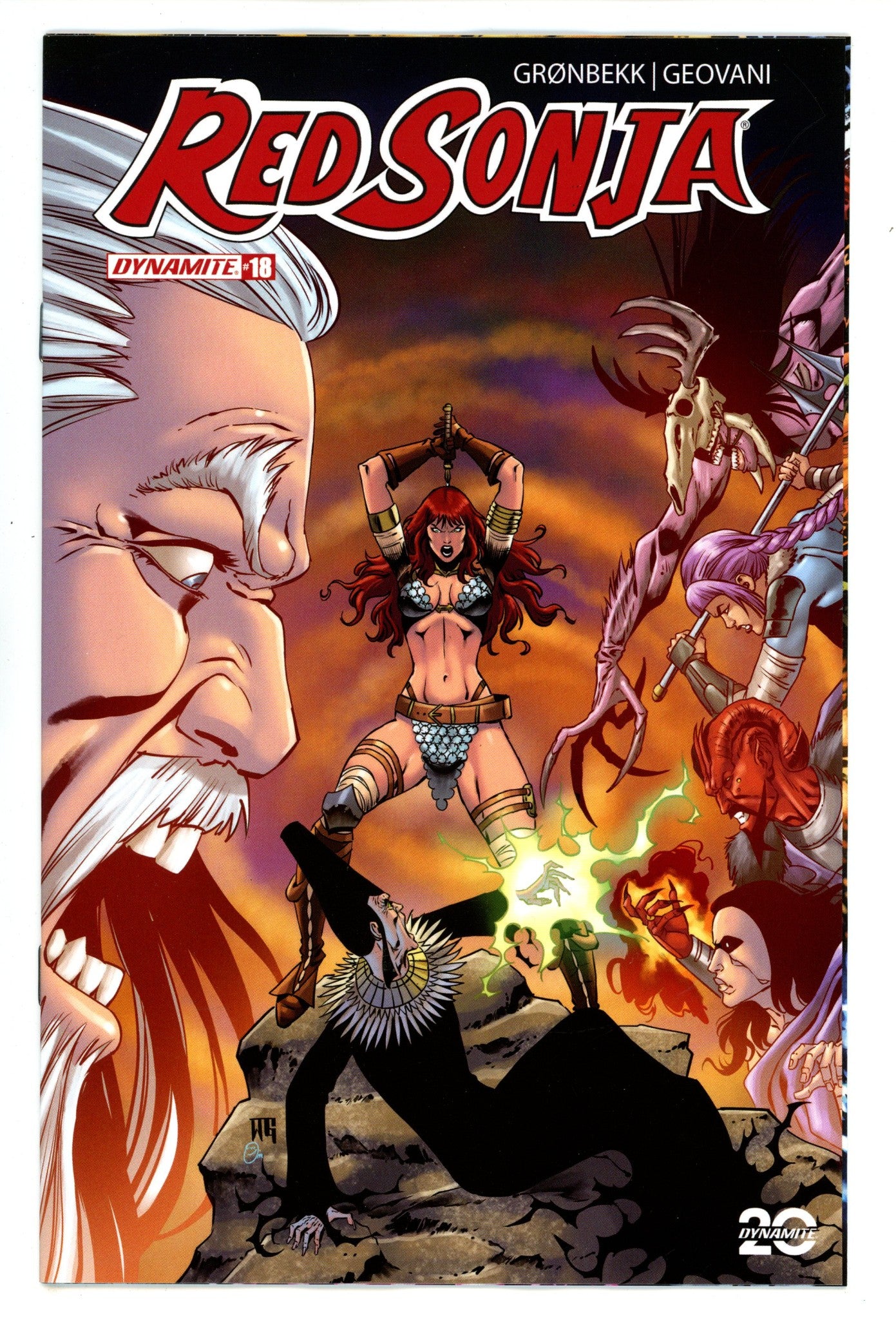 Red Sonja Vol 7 18 Geovani Variant (2025)