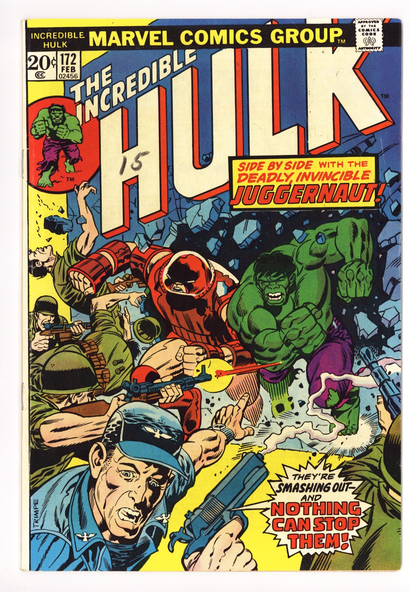 The Incredible Hulk Vol 1 172 VG/FN (5.0) (1974) 