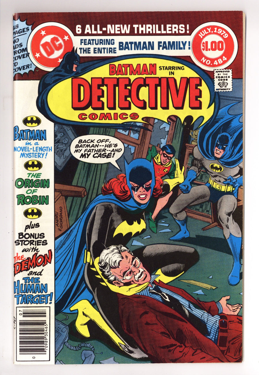 Detective Comics Vol 1 484 VF+ (8.5) (1979) 