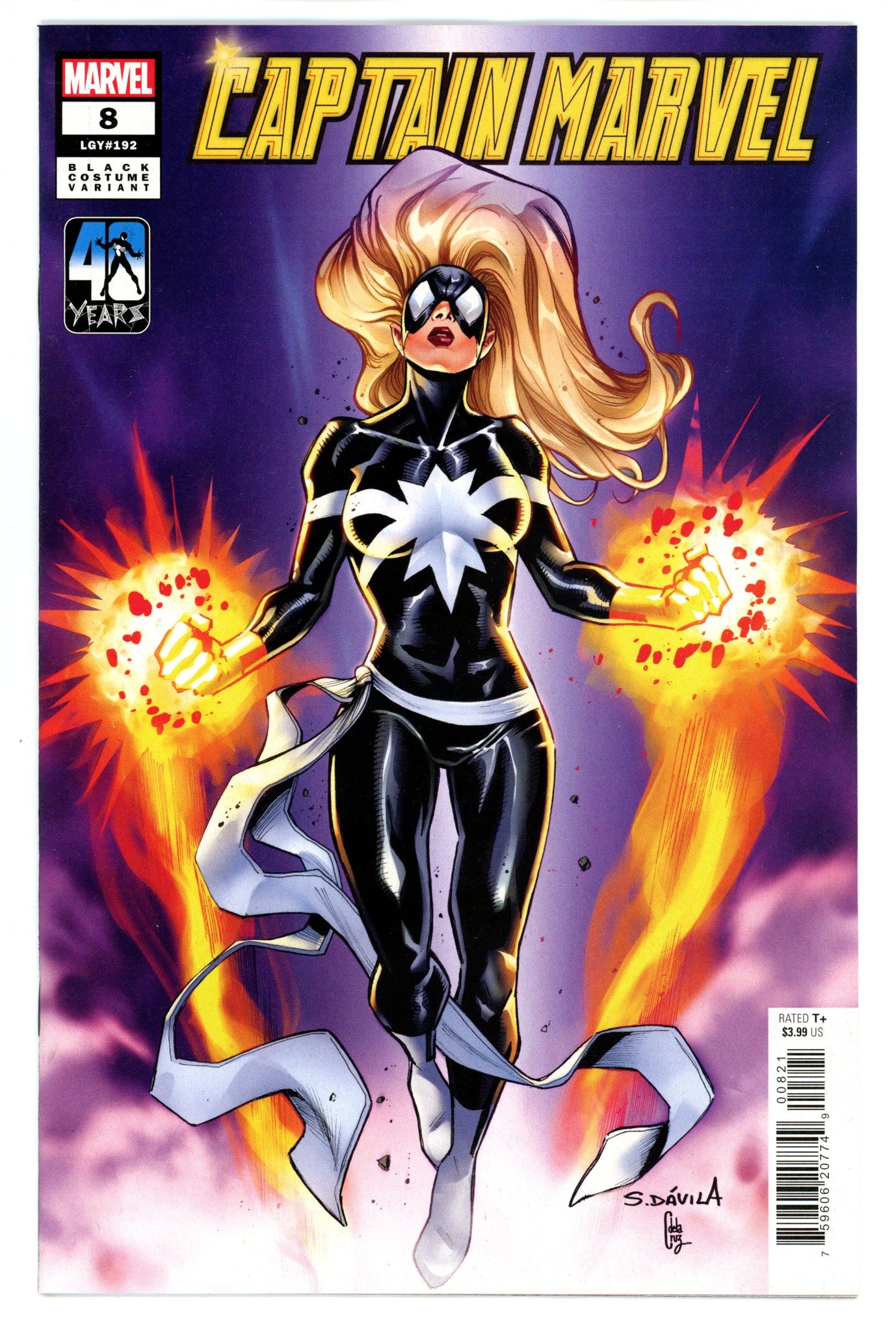 Captain Marvel Vol 12 8 Dávila Variant (2024)