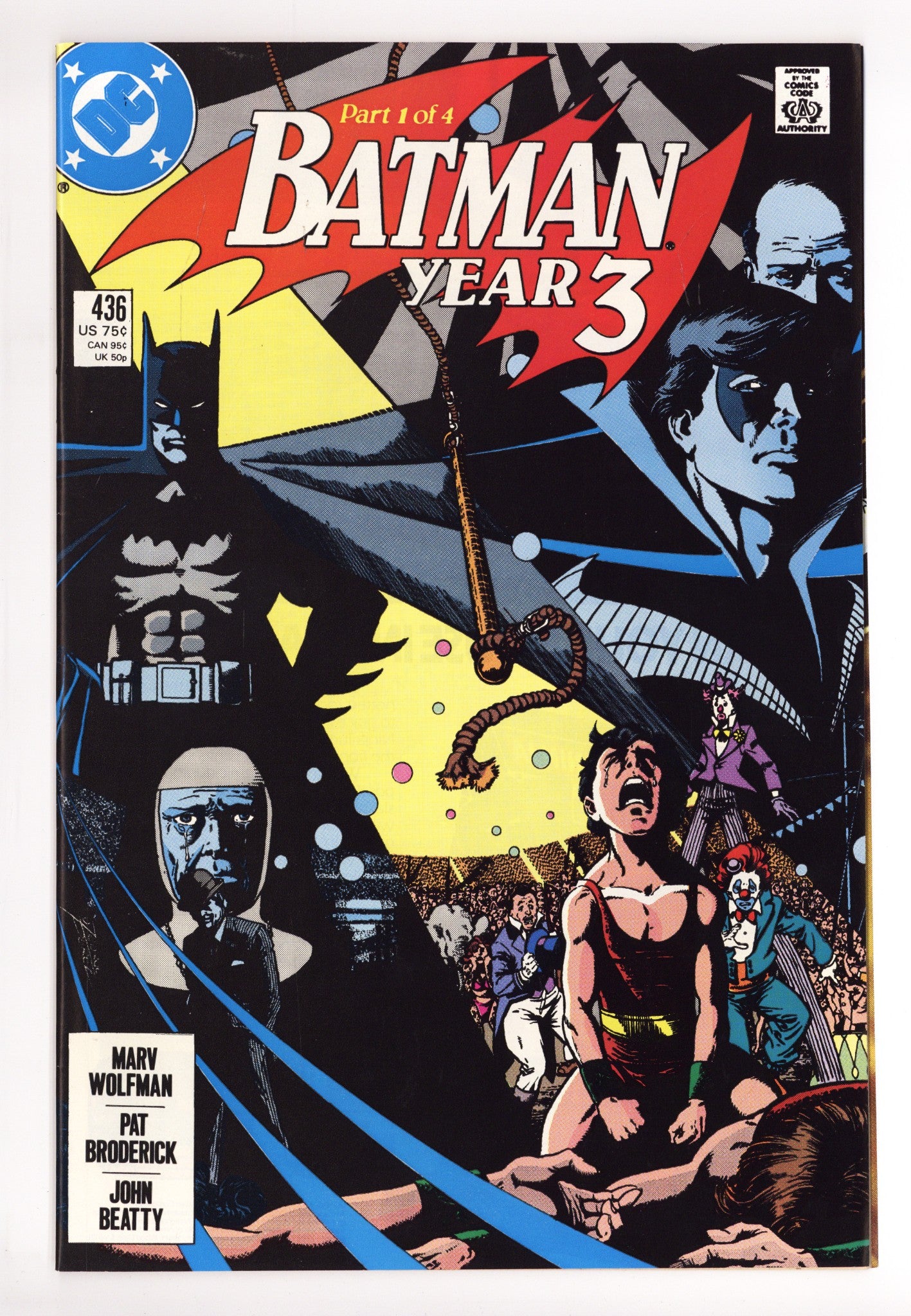 Batman Vol 1 436 VF+ (8.5) (1989) 