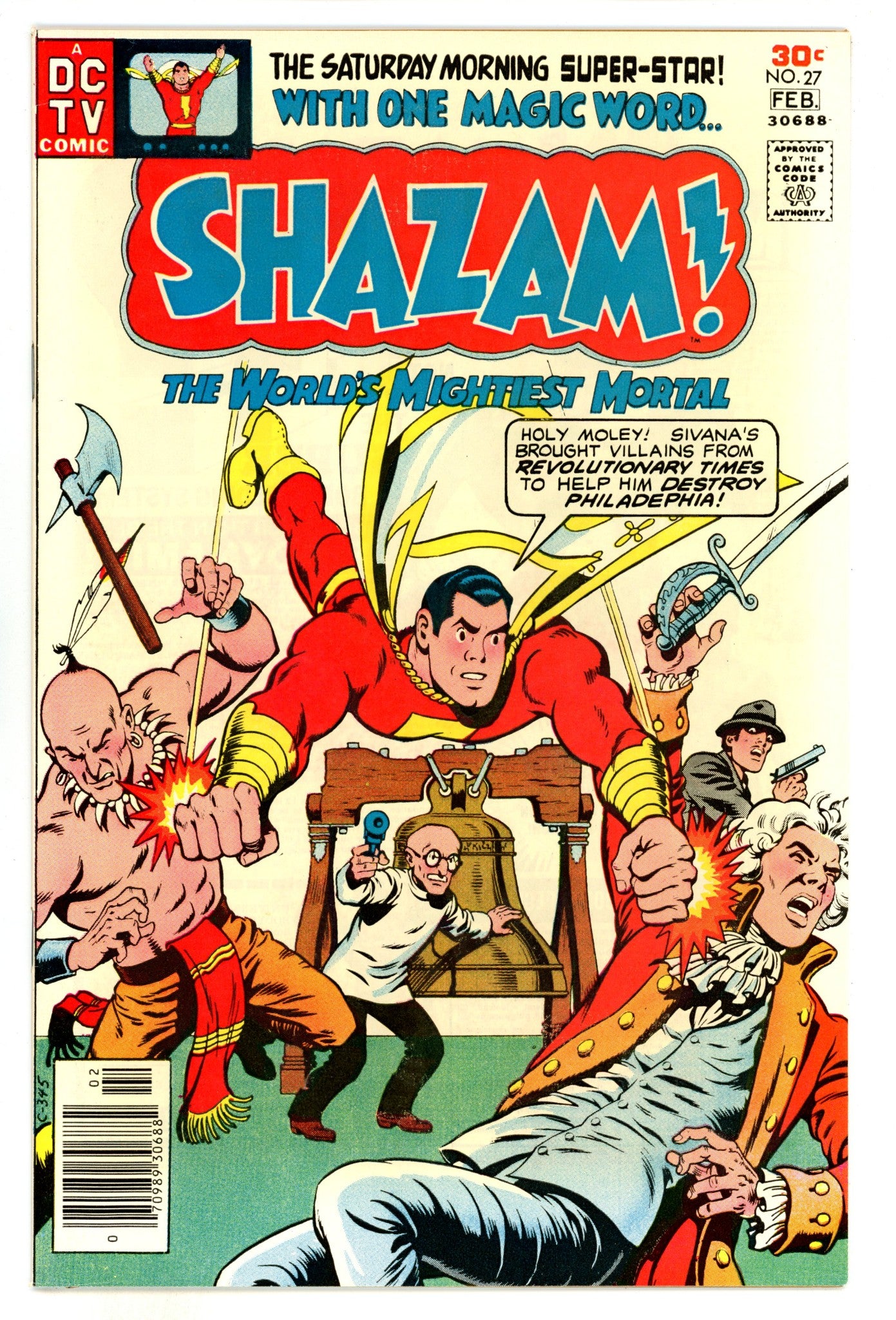 Shazam! Vol 1 27  VF (8.0)  (1977)  