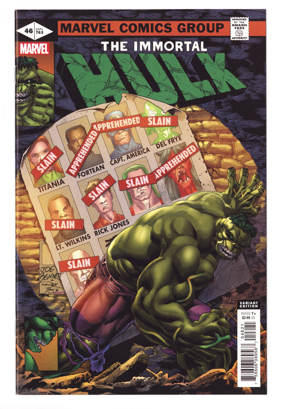 Immortal Hulk 46 High Grade (2021) Bennett Variant 