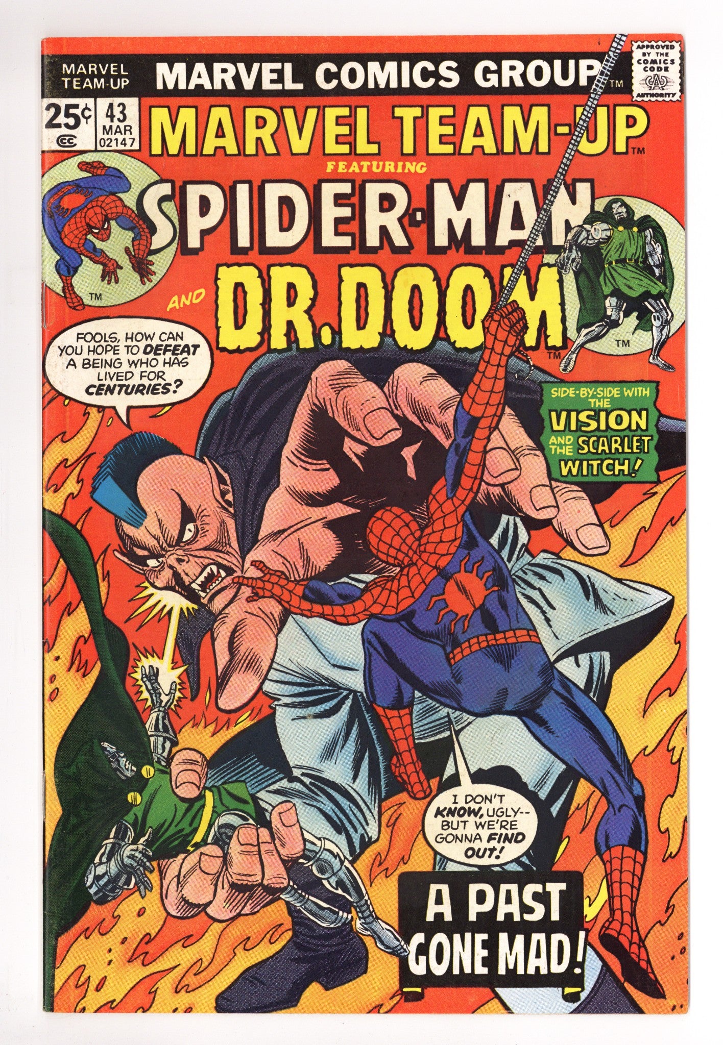 Marvel Team-Up Vol 1 43 Mid Grade (1976) 