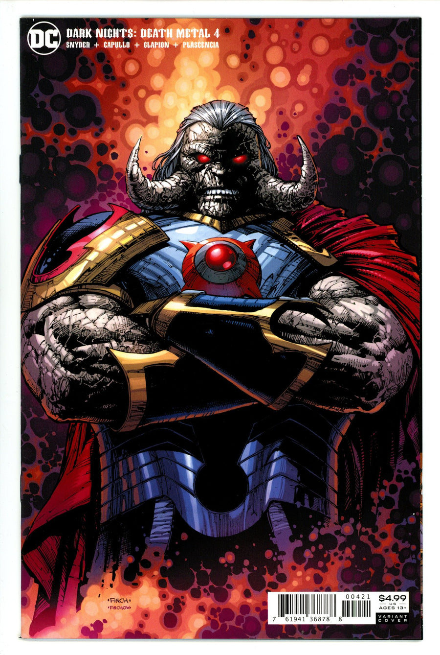 Dark Nights: Death Metal 4 High Grade (2020) Finch Variant 