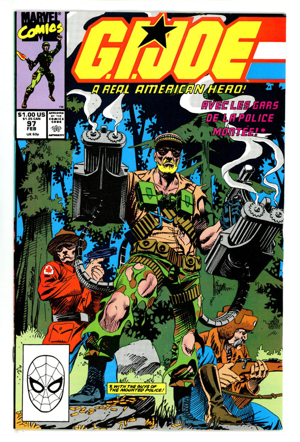 G.I. Joe, A Real American Hero 97 VF+ (8.5) (1990)