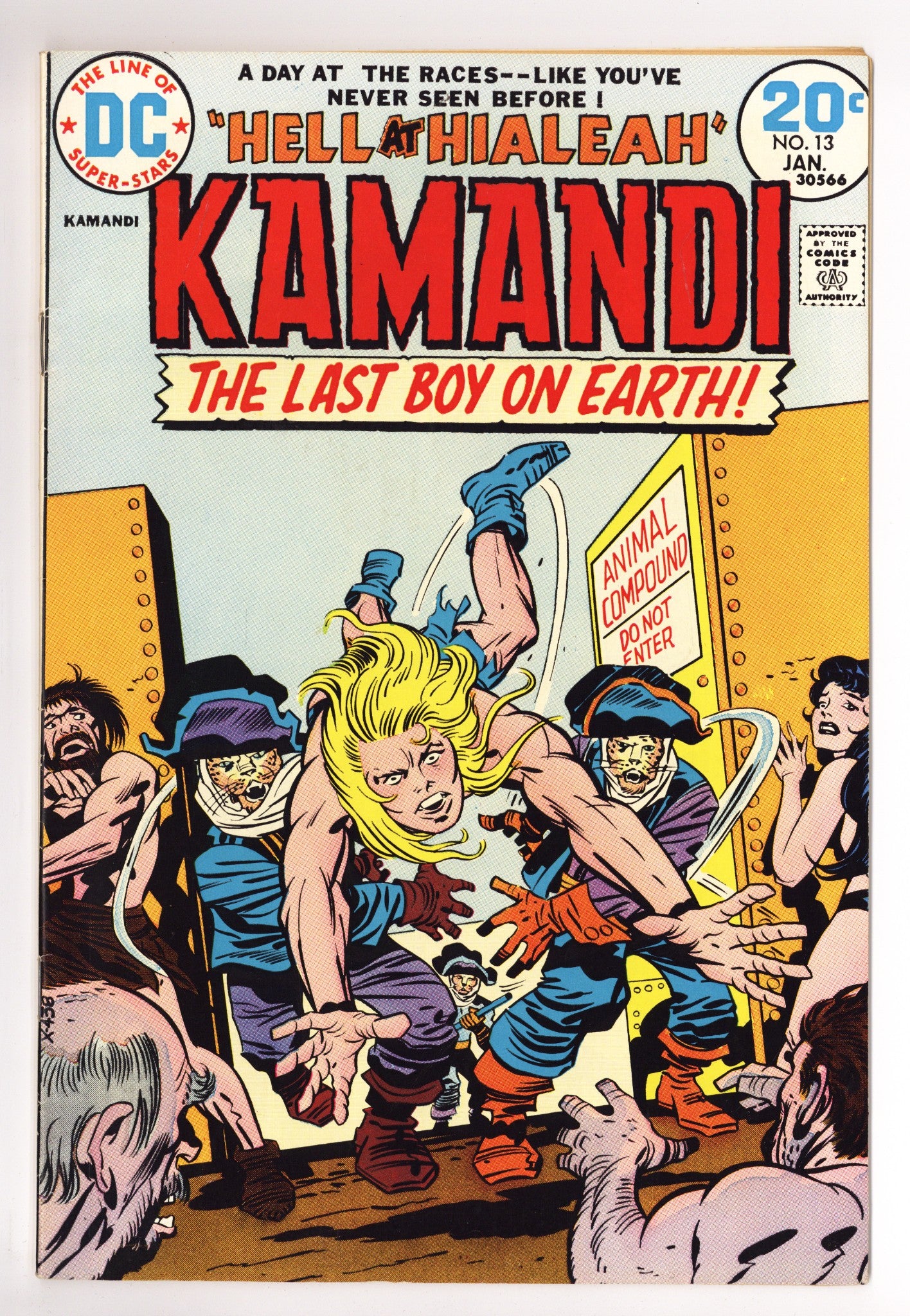 Kamandi, the Last Boy on Earth 13 Low Grade (1974) 