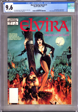 Marvel Spring Special   1 CGC 9.6 (NM+)   (1988)