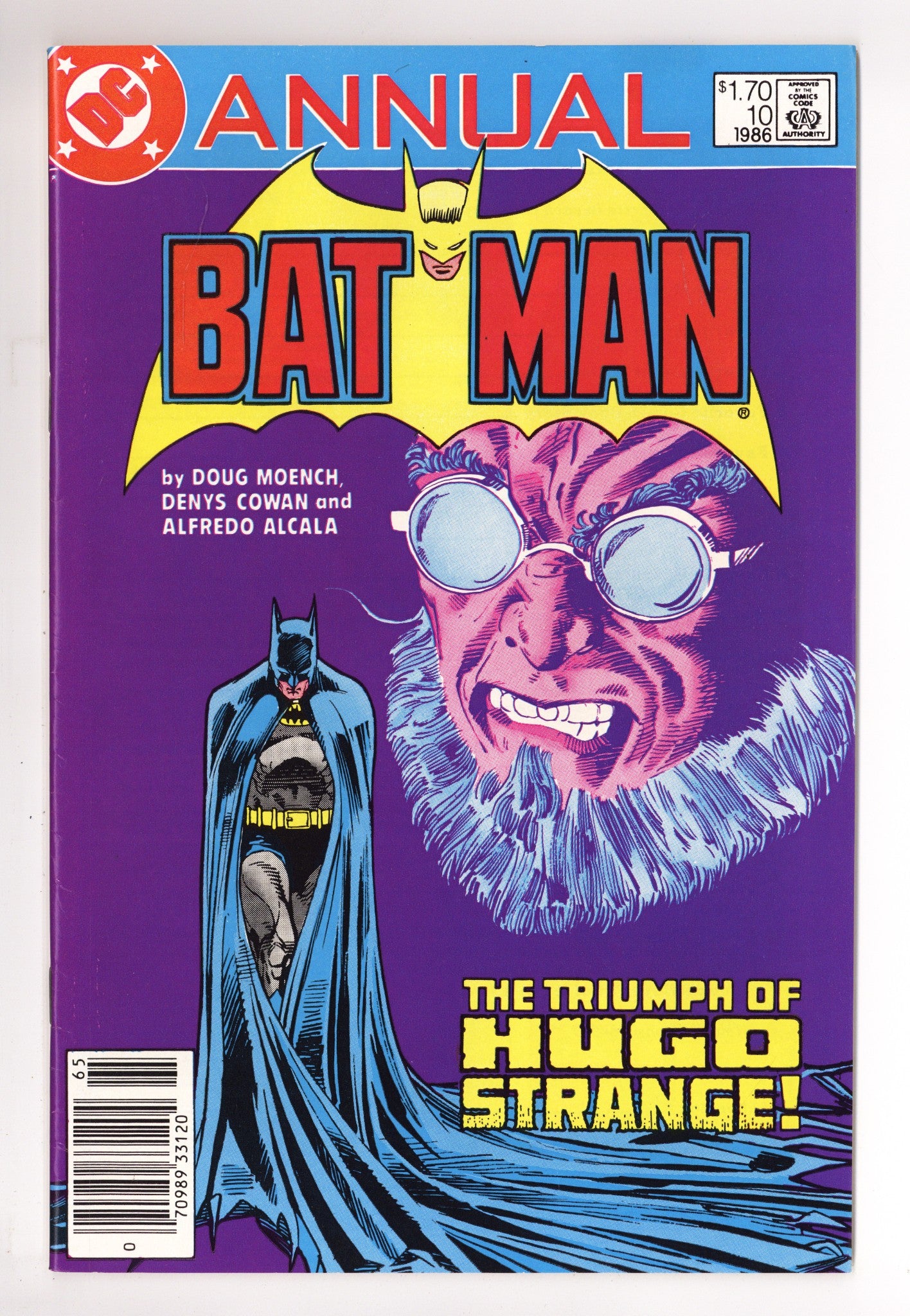 Batman Annual Vol 1 10 VF- (7.5) (1986) Canadian Price Variant 