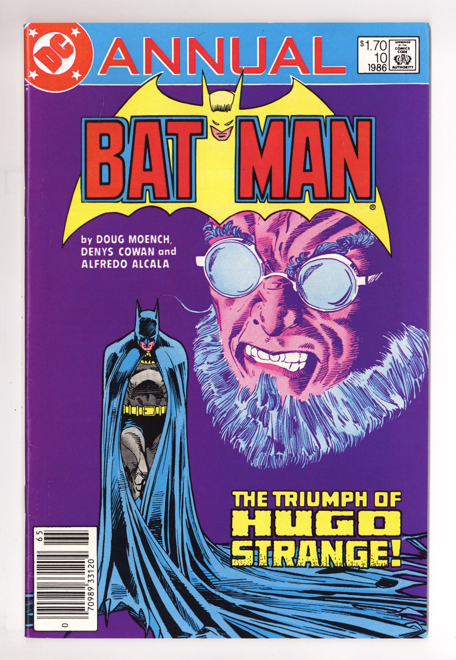 Batman Annual Vol 1 10 VF- (7.5) (1986) Canadian Price Variant 