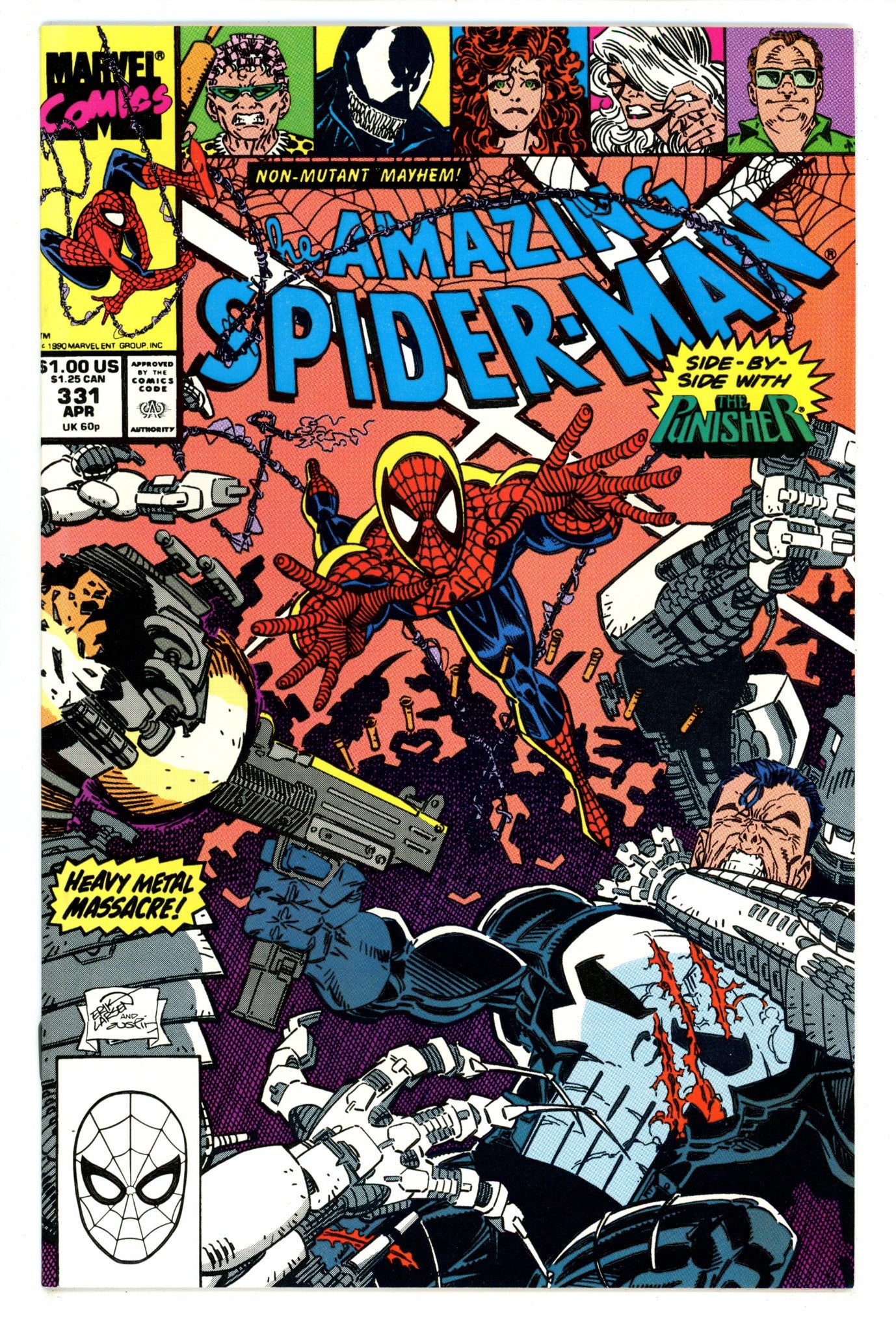 The Amazing Spider-Man Vol 1 331 VF (8.0) (1990) 