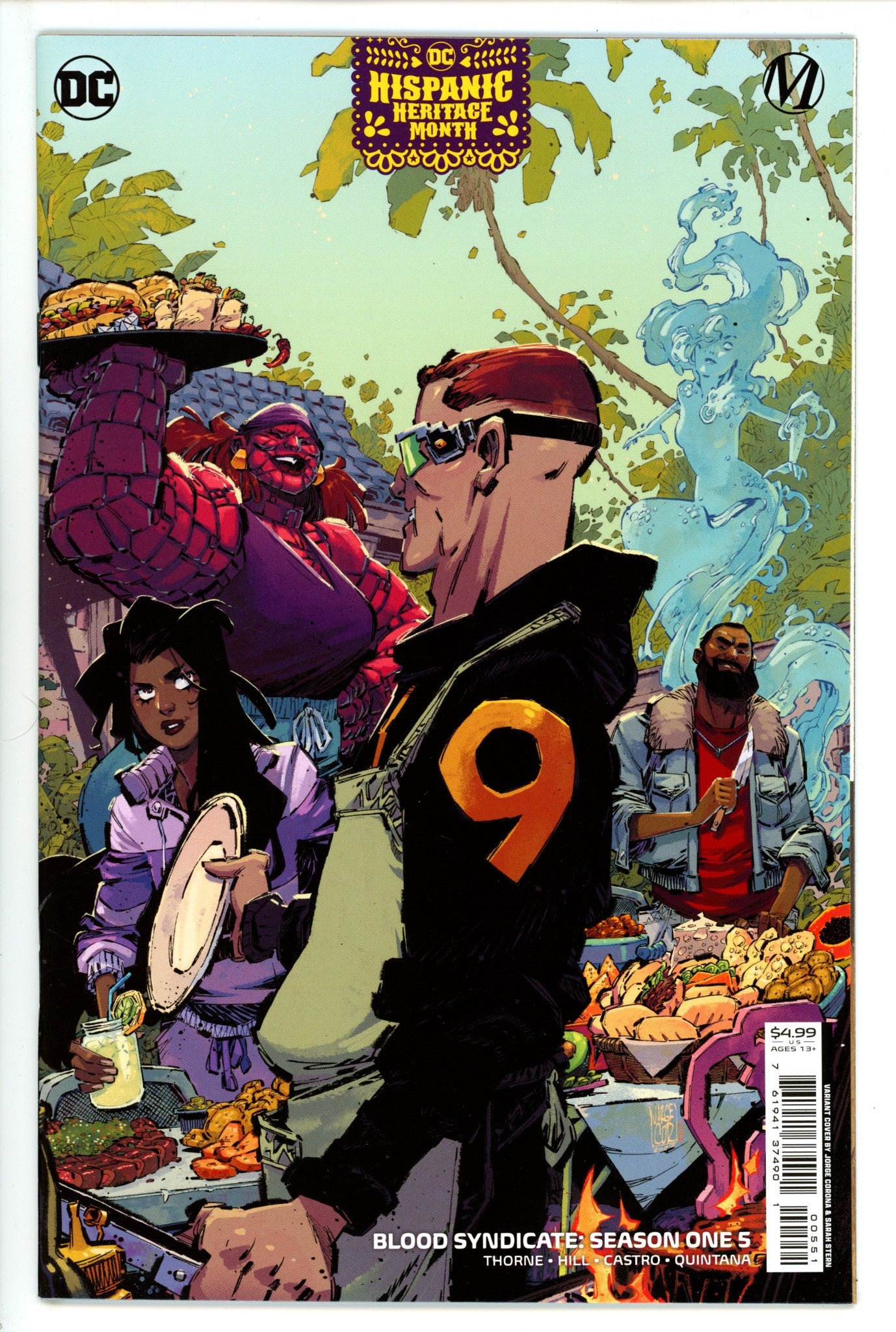 Blood Syndicate: Season One 5 High Grade (2022) Corona Variant 