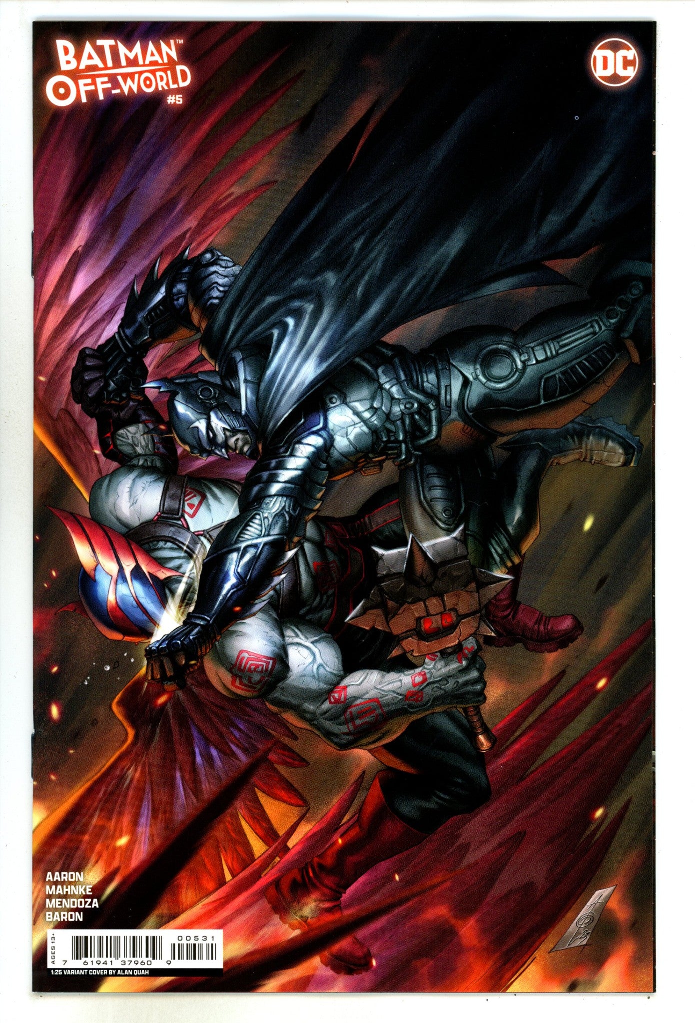 Batman Off-World 5 Quah Incentive Variant NM (2024)