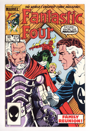 Fantastic Four Vol 1 273  VF+ (8.5)   (1984)
