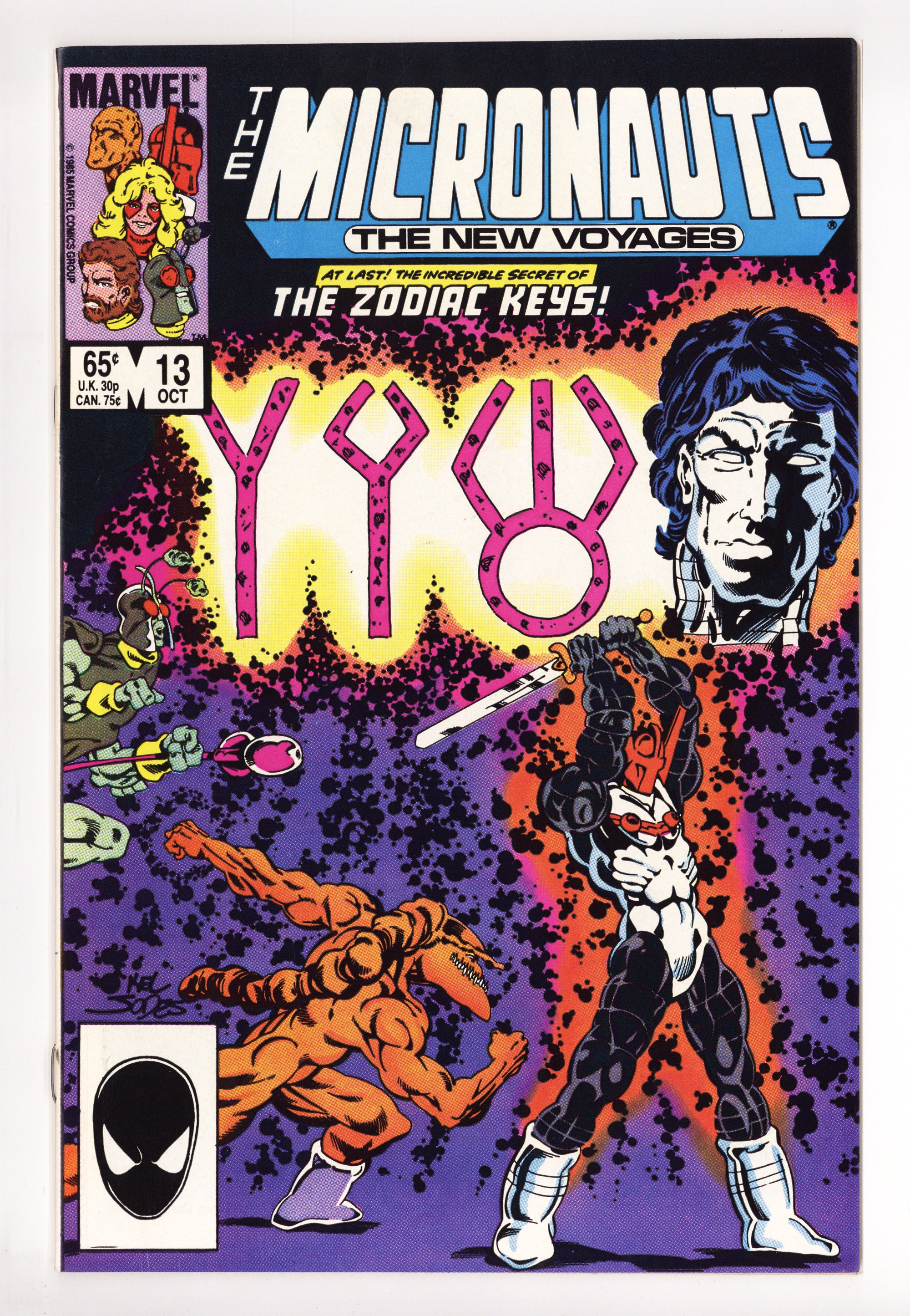 Micronauts Vol 2 13 High Grade (1985) 