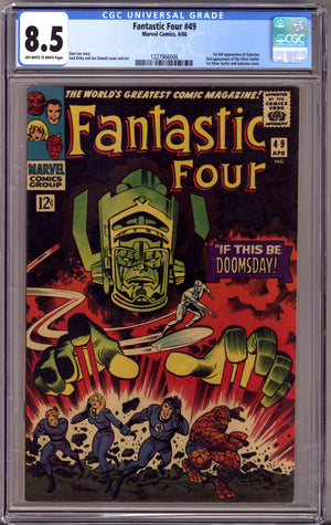 Fantastic Four Vol 1 49 CGC 8.5 (VF+) (1966)