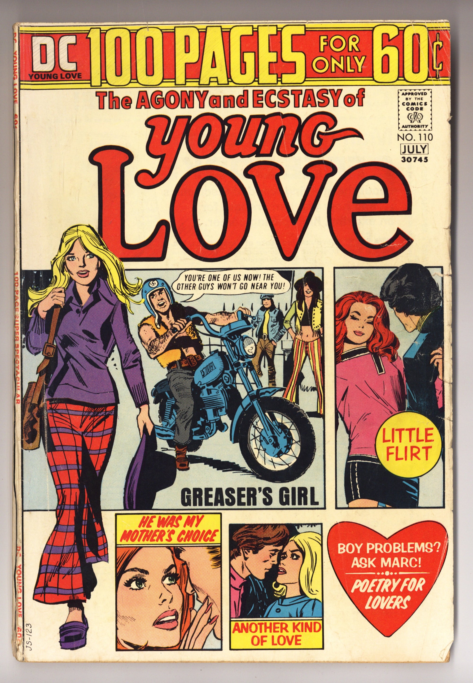 Young Love 110 VG- (3.5) (1974) 