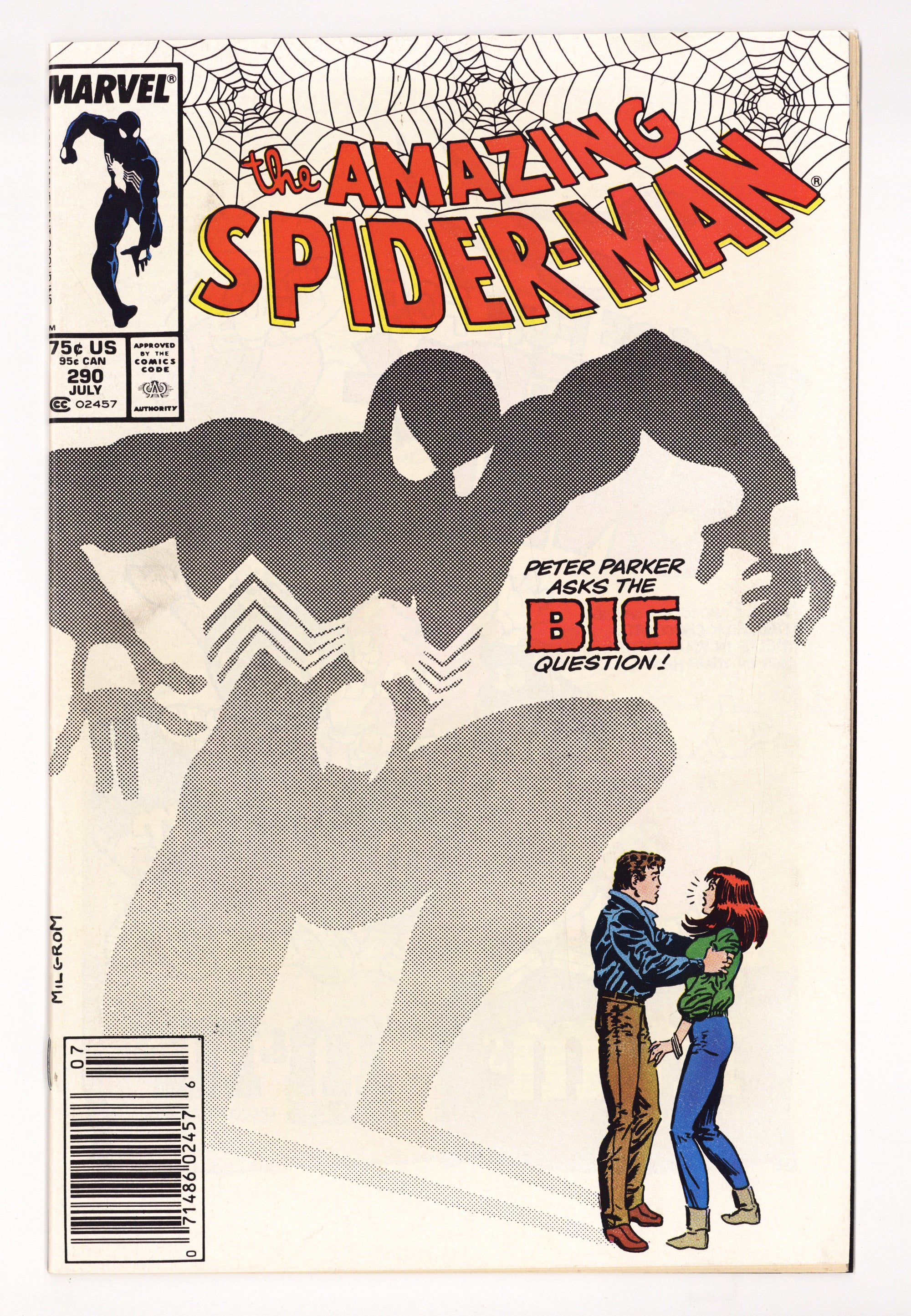The Amazing Spider-Man Vol 1 290 Mid Grade (1987) Newsstand 
