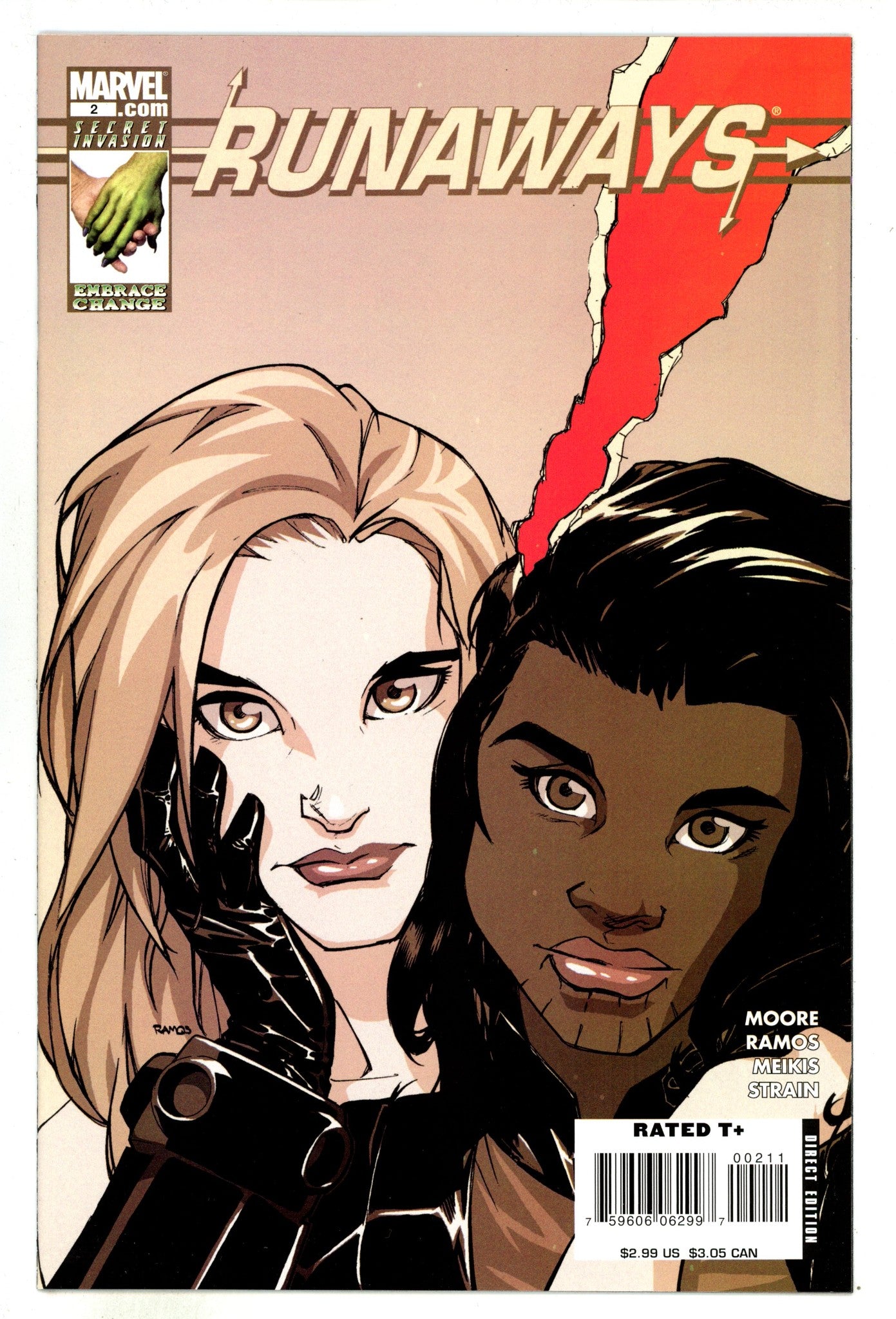 Runaways Vol 3 2 High Grade (2009) 