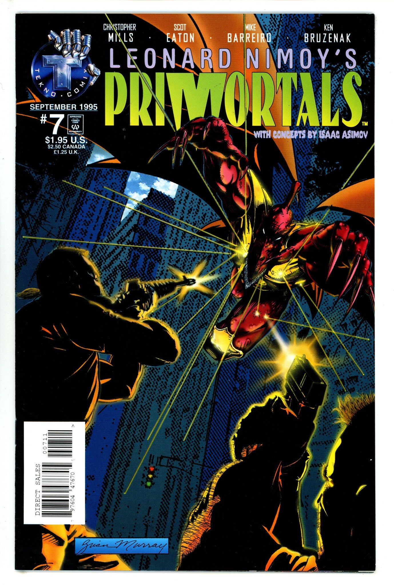 Leonard Nimoy's Primortals Vol 1 7 (1995)