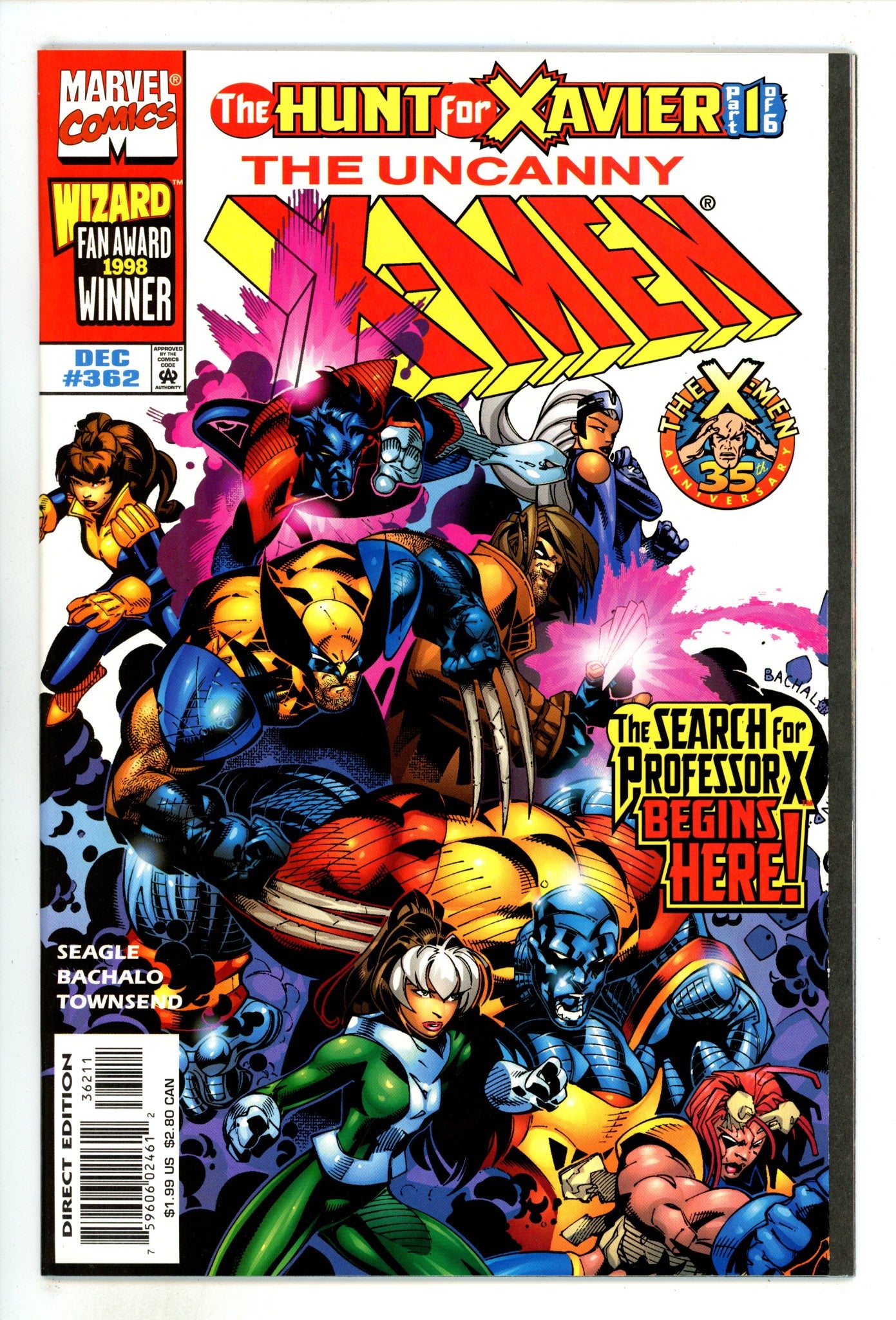 The Uncanny X-Men Vol 1 362 High Grade (1998) 