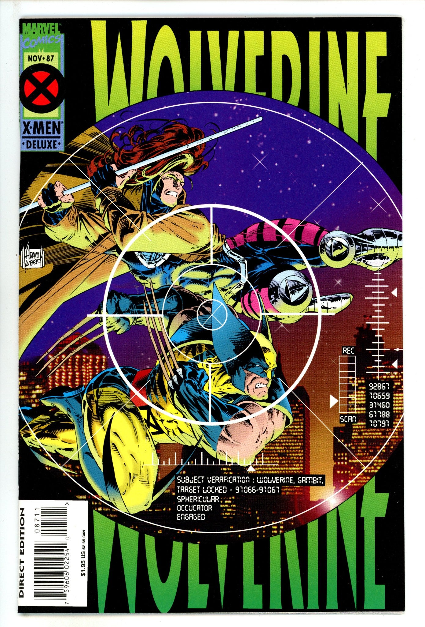 Wolverine Vol 2 87 Mid Grade Deluxe (1994) 