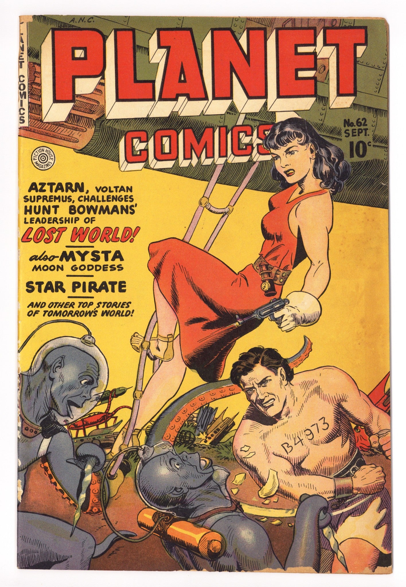 Planet Comics Vol 1 62 GD (2.0) (1949) 