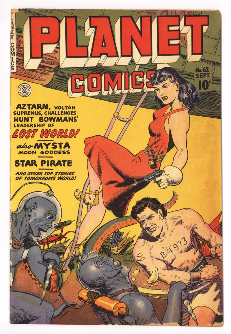 Planet Comics Vol 1 62 GD (2.0) (1949) 