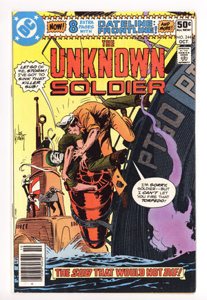 Unknown Soldier Vol 1 244 Low Grade (1980) Newsstand