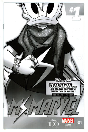 Amazing Spider-Man Vol 6 33 Perissinotto Disney100 B&W Incentive Variant NM (2023)