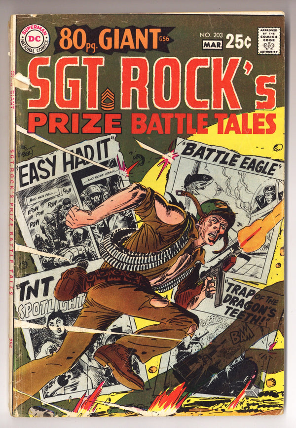 Our Army at War Vol 1 203 GD/VG (3.0) (1969)
