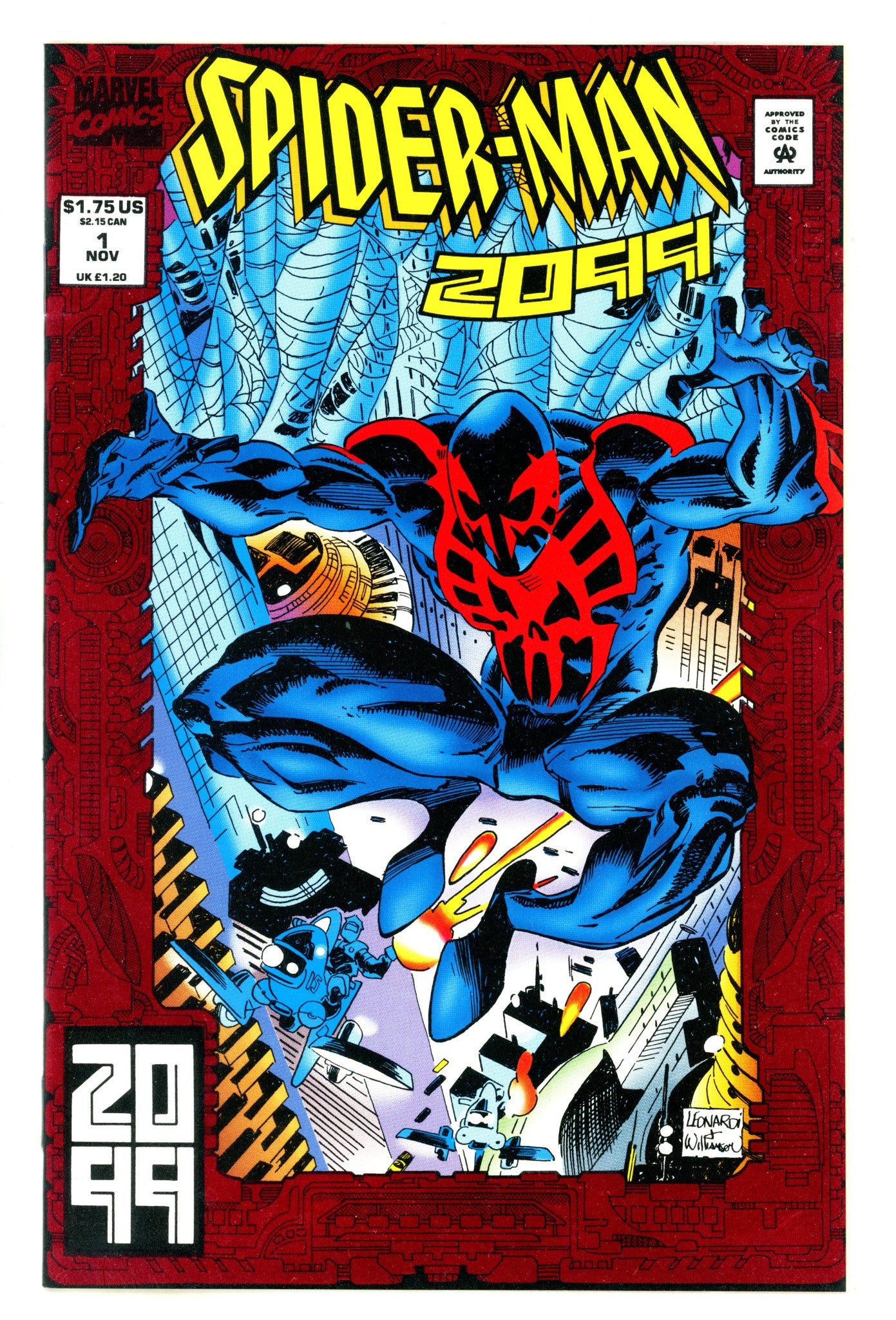 Spider-Man 2099 Vol 1 1  NM (9.4)  (1992)  
