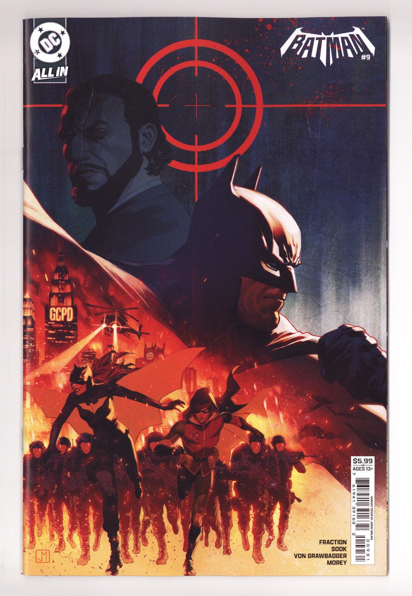 Batman Vol 4 9 Molina Variant (2026)