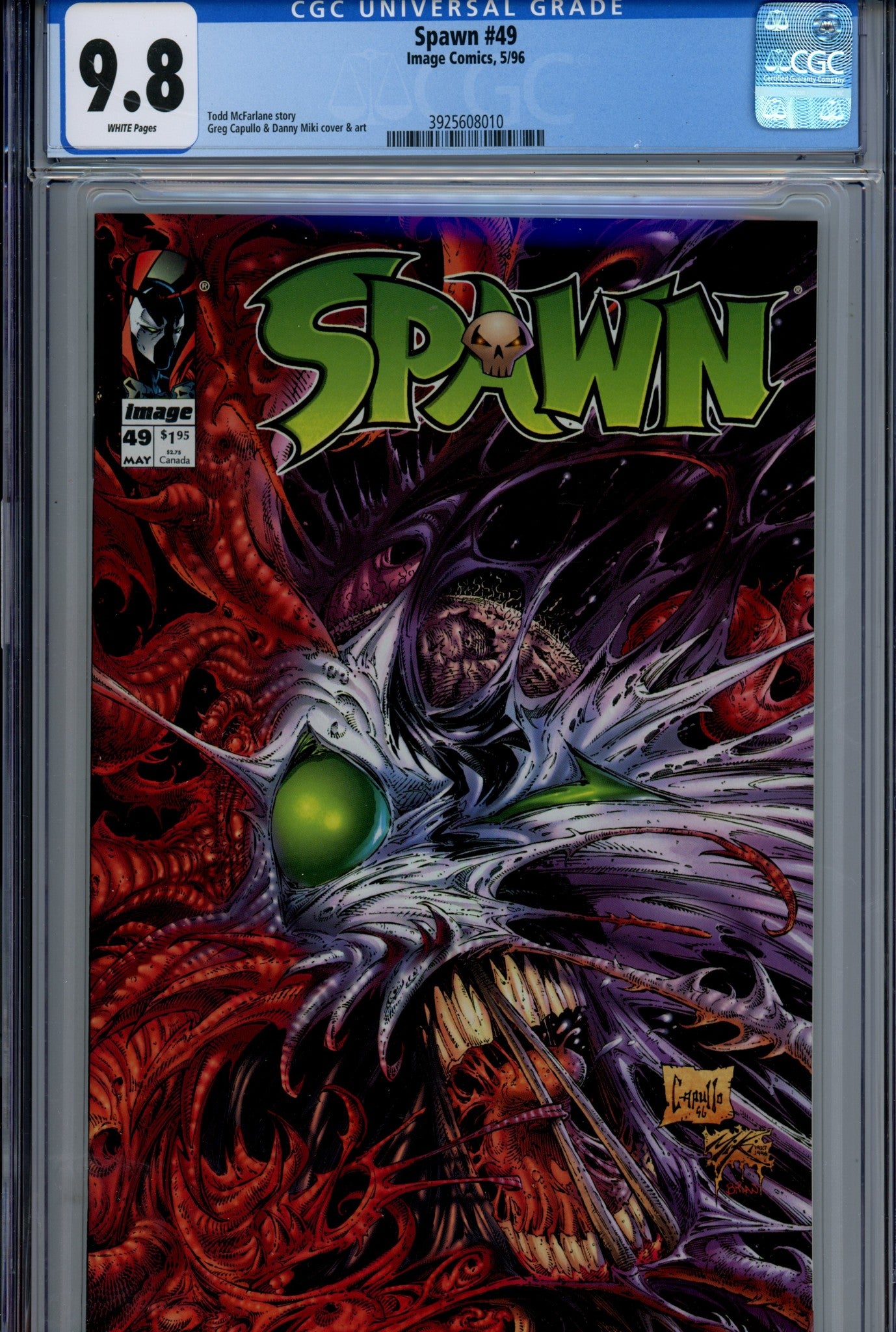 Spawn 49 CGC 9.8 (NM/M) (1996) 