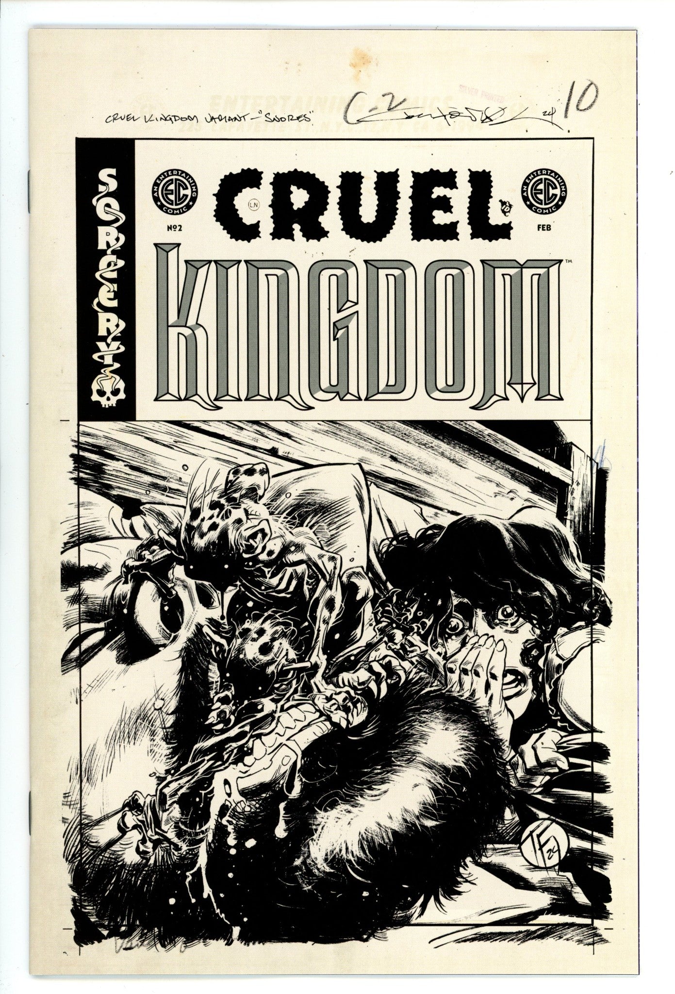 EC Cruel Kingdom 2 Fowler B&W Incentive Variant NM (2025)