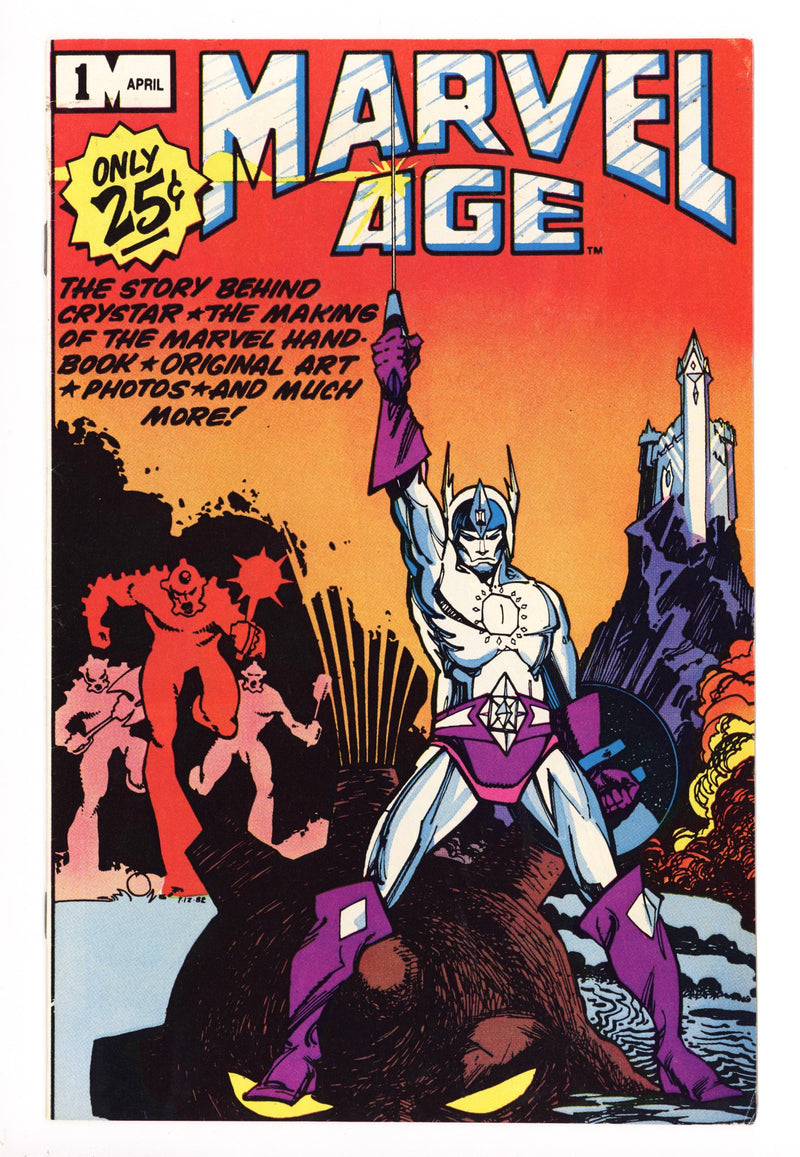Marvel Age 1 Mid Grade (1983) 