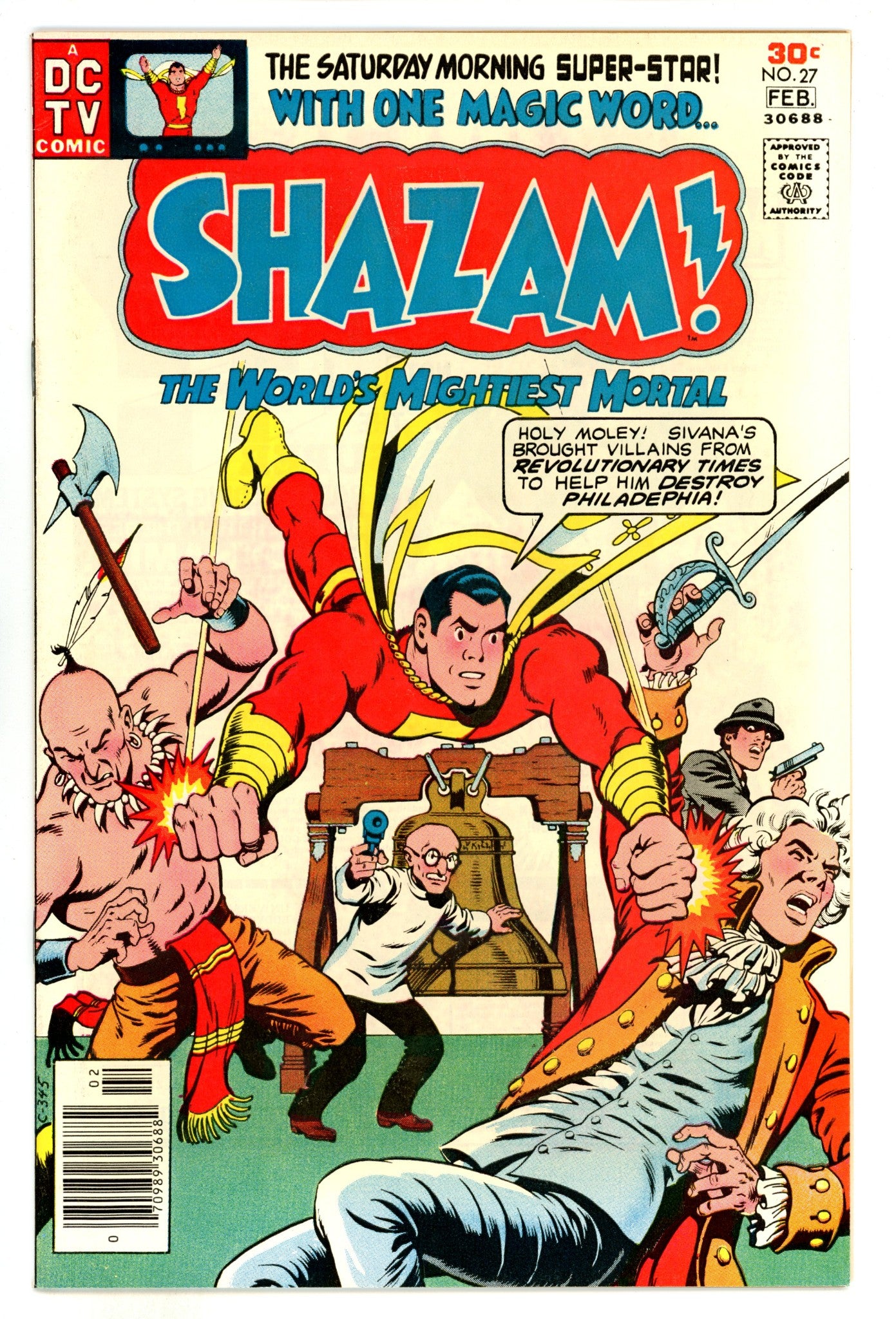 Shazam! Vol 1 27  VF+ (8.5)  (1977)  