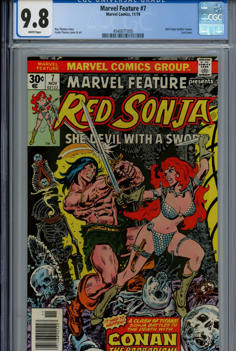 Marvel Feature Vol 2 7 CGC 9.8 (NM/M) (1976) 