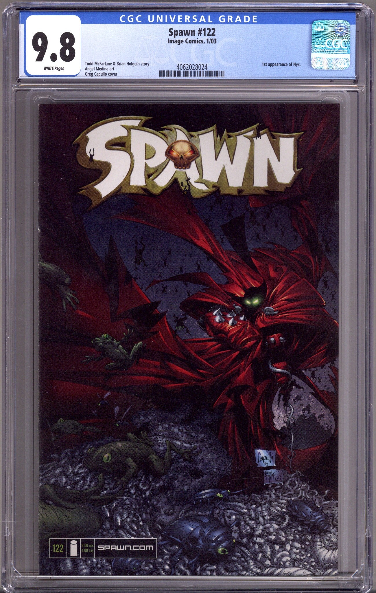 Spawn 122 CGC 9.8 (NM/M) (2002) 