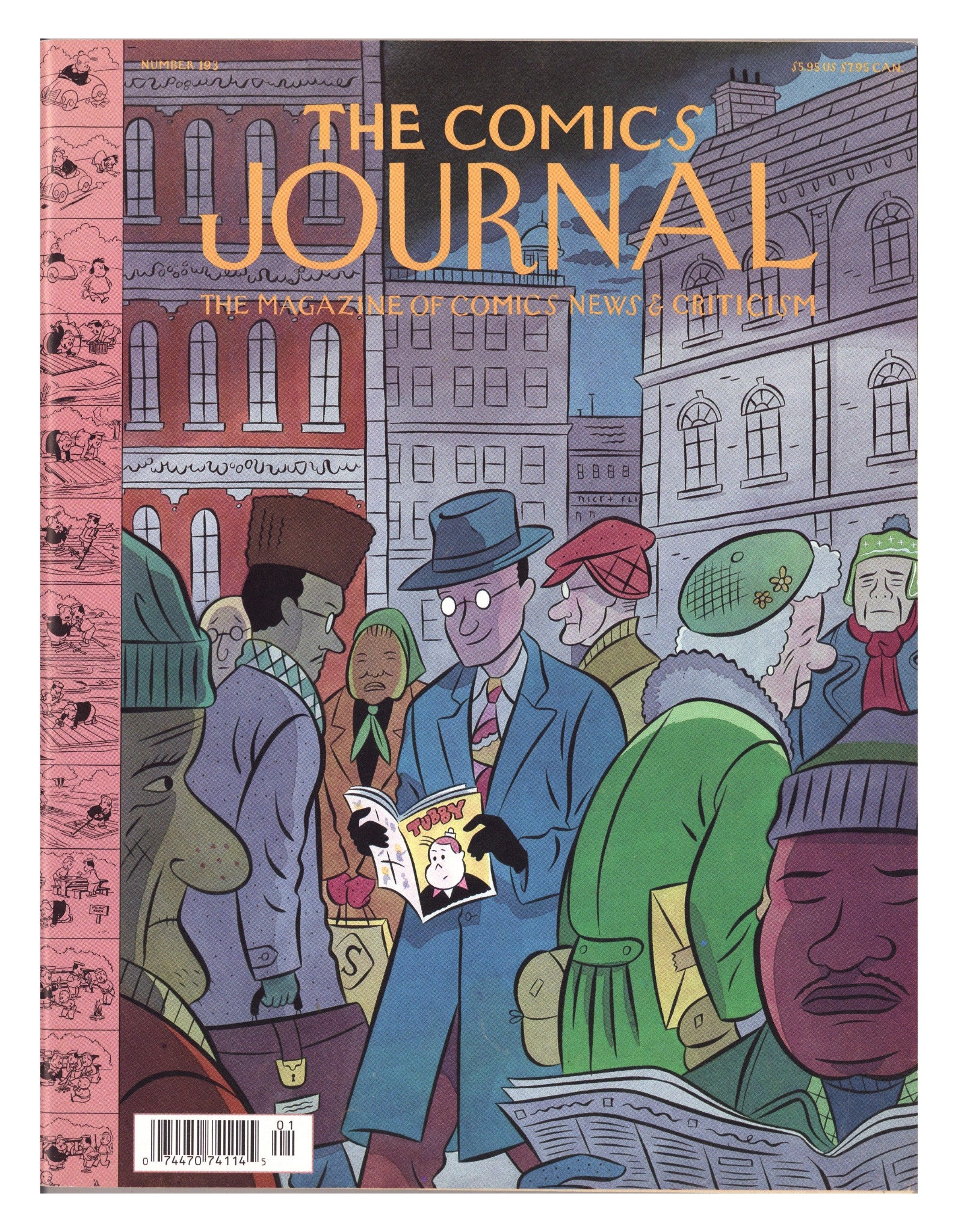 The Comics Journal 193 Mid Grade (1997) 