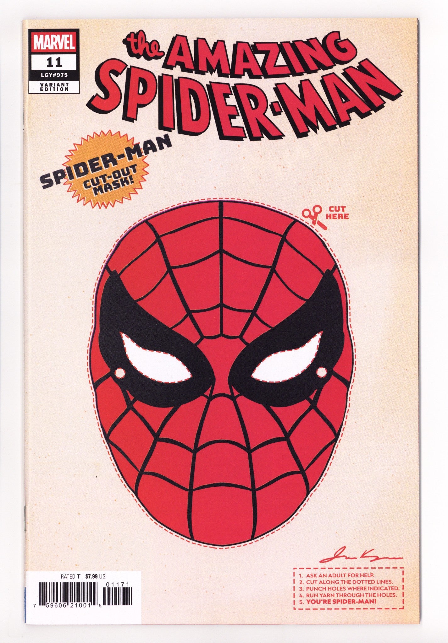Amazing Spider-Man Vol 7 11 Kerigan Variant (2025)