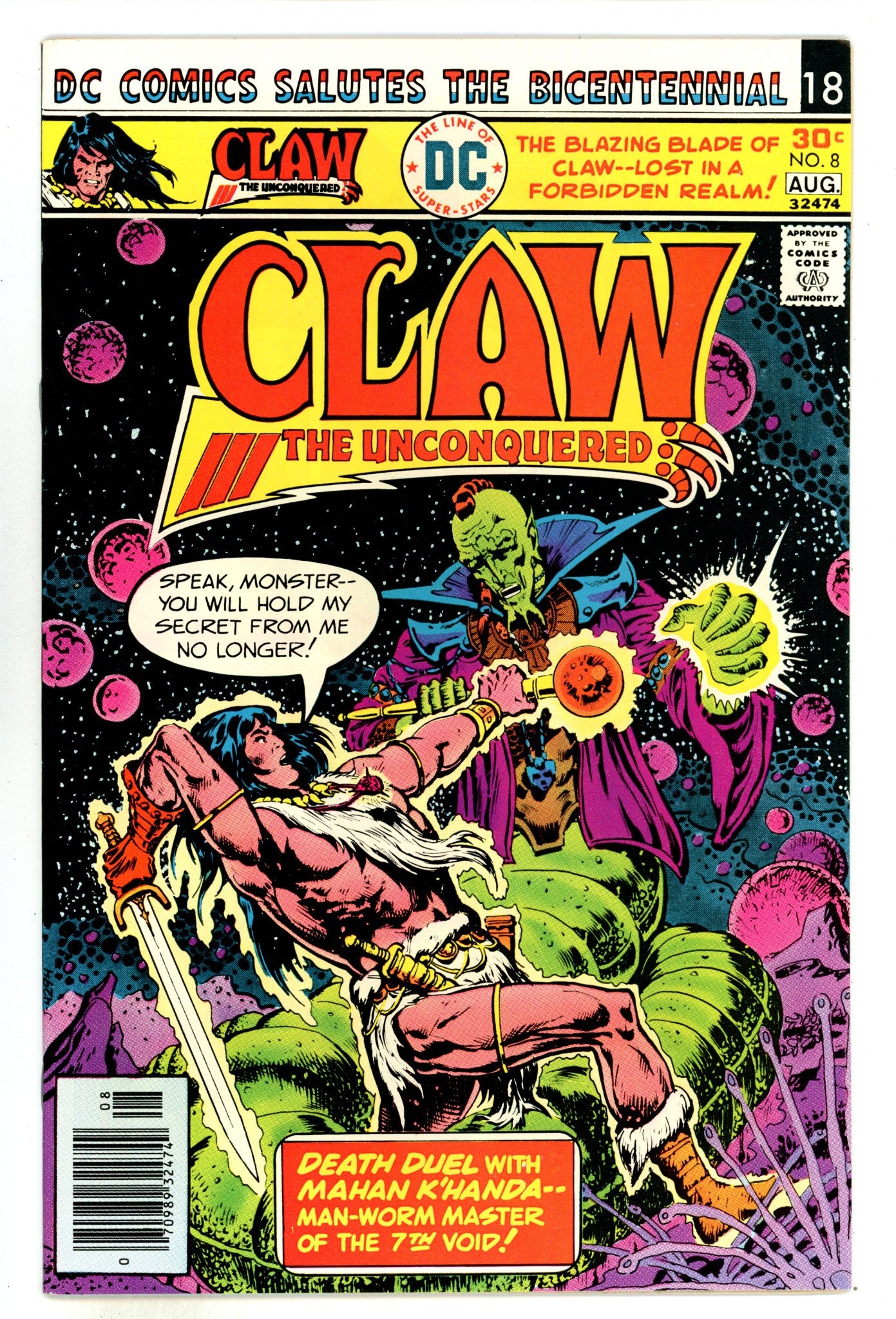 Claw the Unconquered 8 NM- (9.2) (1976) 