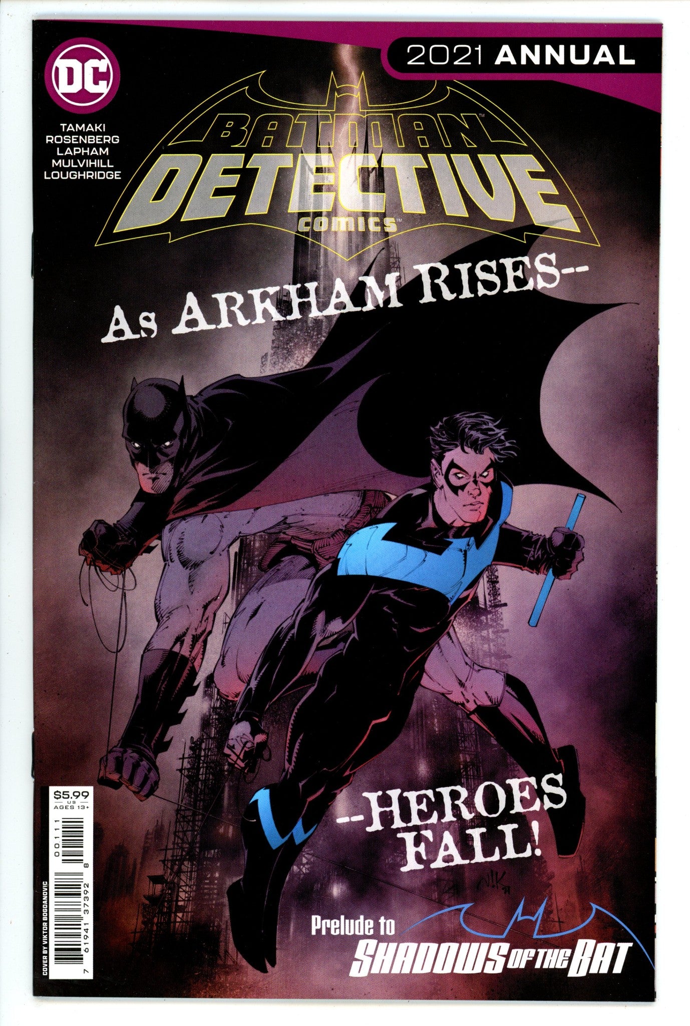 Detective Comics 2021 Annual 1 High Grade (2022) 