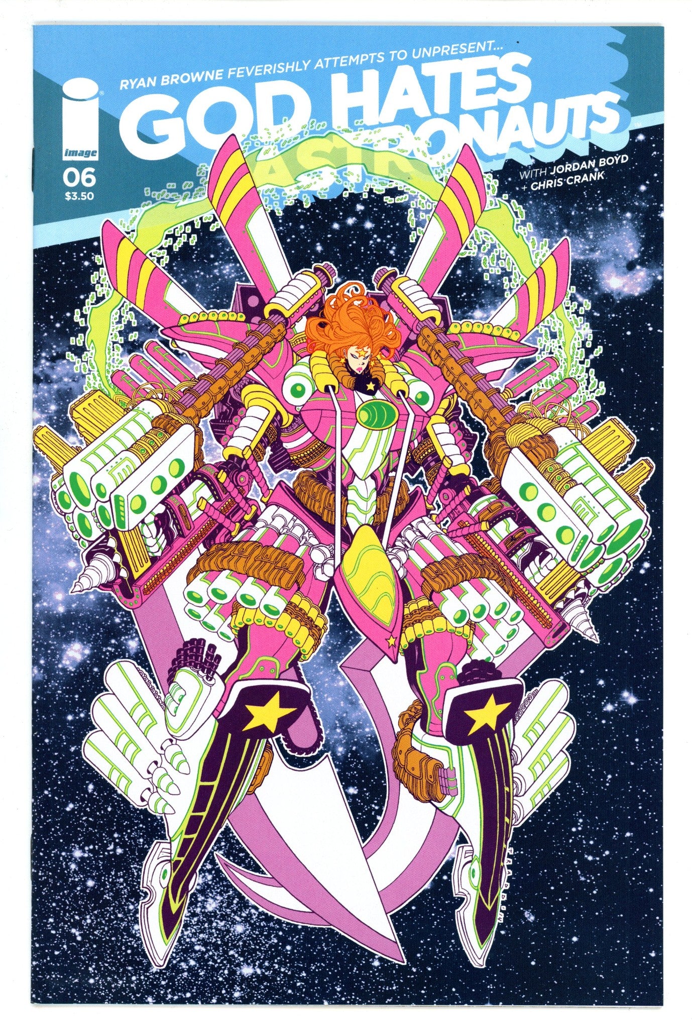 God Hates Astronauts 6 High Grade (2015) Moore Variant 