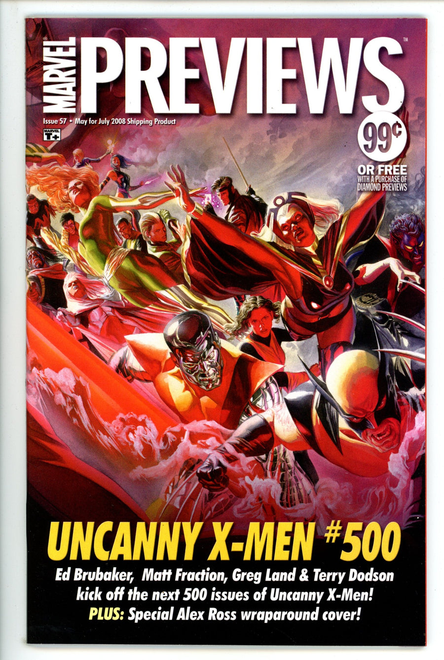 Marvel Previews Vol 1 57 High Grade (2008) 