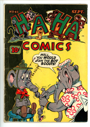 Ha Ha Comics 45 VG (4.0) (1947) 